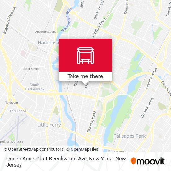 Queen Anne Rd at Beechwood Ave map