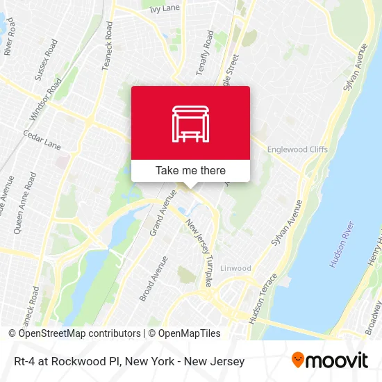 Rt-4 at Rockwood Pl map