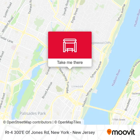 Rt-4 300'E Of Jones Rd map
