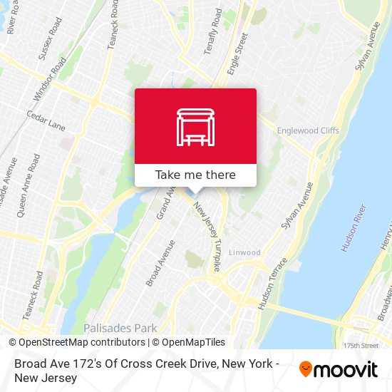 Mapa de Broad Ave 172's Of Cross Creek Drive