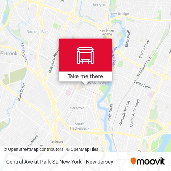 Mapa de Central Ave at Park St