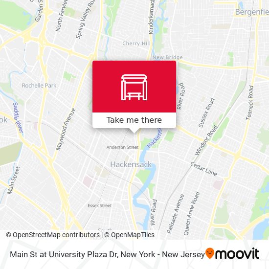 Mapa de Main St at University Plaza Dr