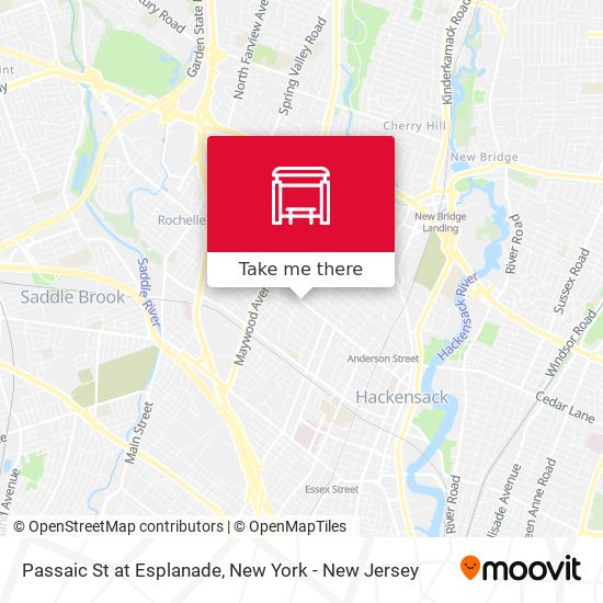 Mapa de Passaic St at Esplanade