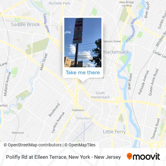 Polifly Rd at Elleen Terrace map