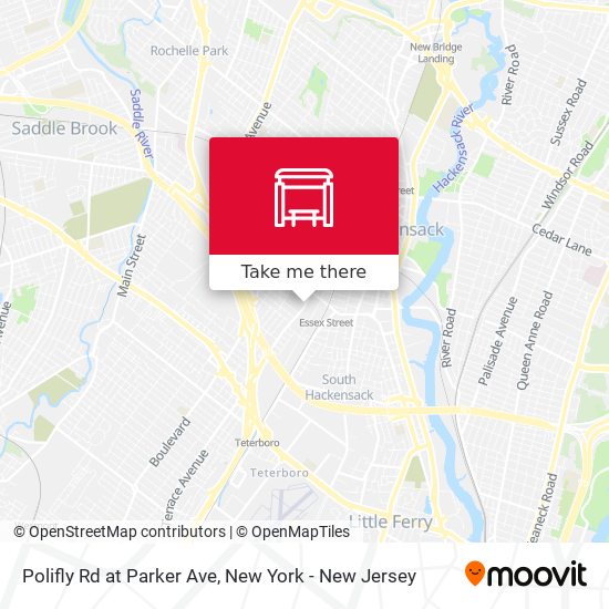 Mapa de Polifly Rd at Parker Ave