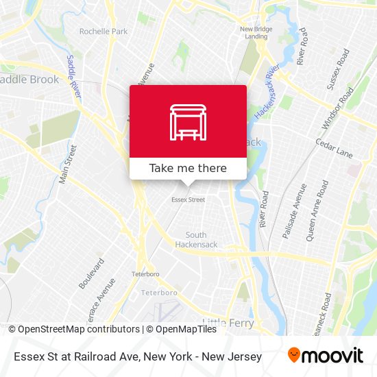 Essex St at Railroad Ave map
