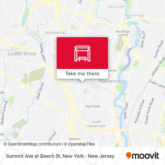 Mapa de Summit Ave at Beech St