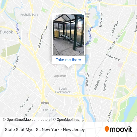 State St at Myer St map