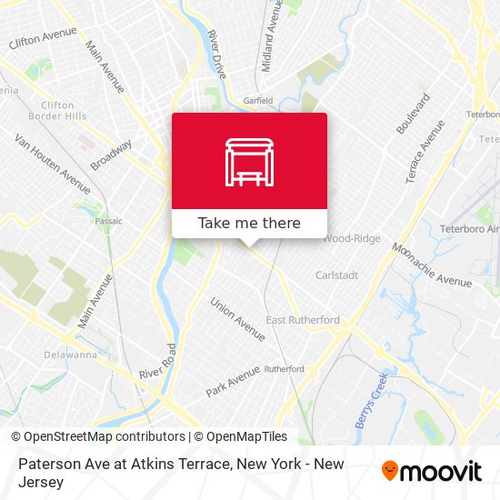 Mapa de Paterson Ave at Atkins Terrace