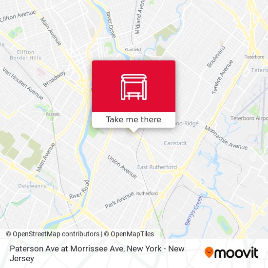 Mapa de Paterson Ave at Morrissee Ave