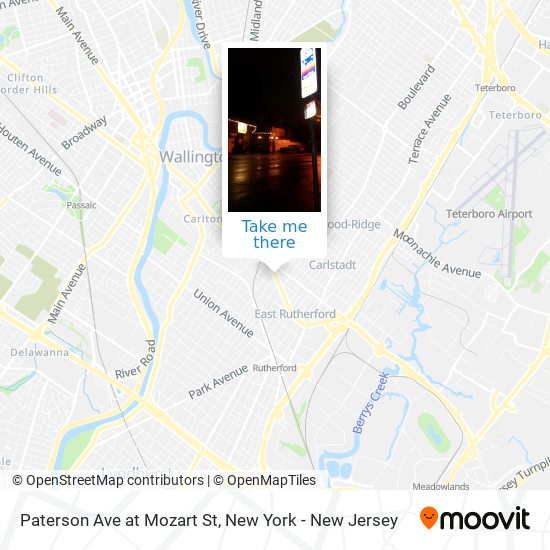 Mapa de Paterson Ave at Mozart St