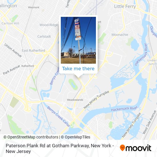 Paterson Plank Rd at Gotham Parkway map