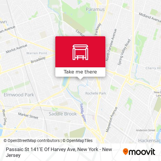 Passaic St 141'E Of Harvey Ave map