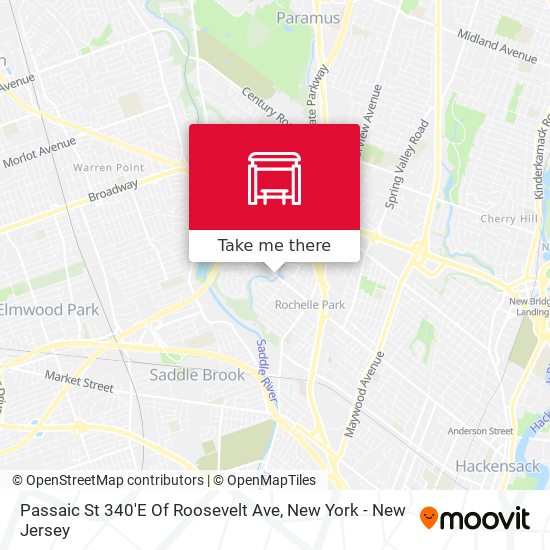 Passaic St 340'E Of Roosevelt Ave map