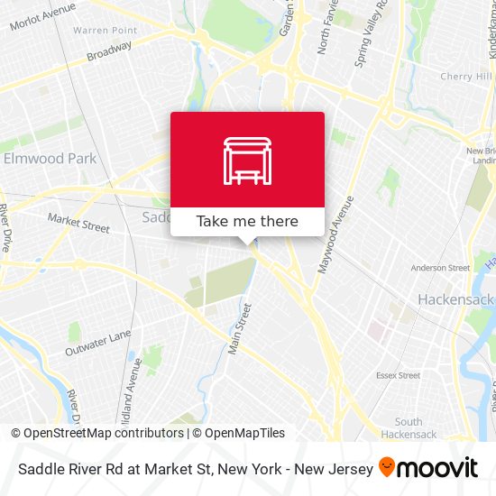 Mapa de Saddle River Rd at Market St