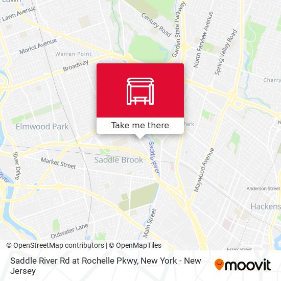 Saddle River Rd at Rochelle Pkwy map