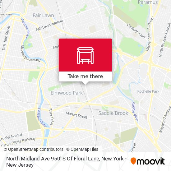 North Midland Ave 950' S Of Floral Lane map