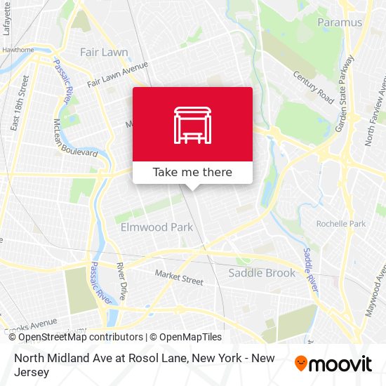 Mapa de North Midland Ave at Rosol Lane