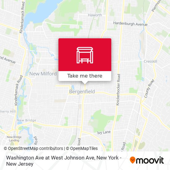 Washington Ave at West Johnson Ave map