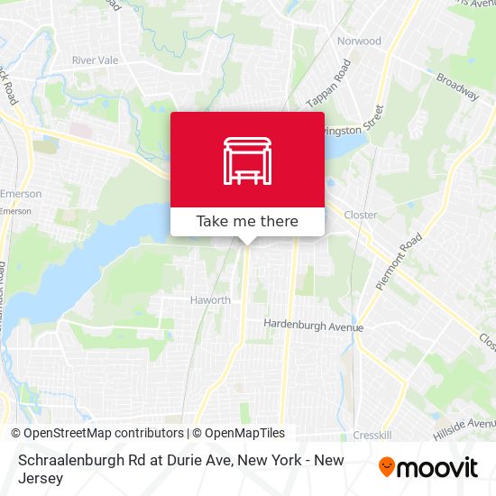 Mapa de Schraalenburgh Rd at Durie Ave