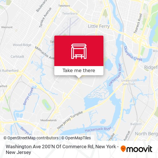 Washington Ave 200'N Of Commerce Rd map