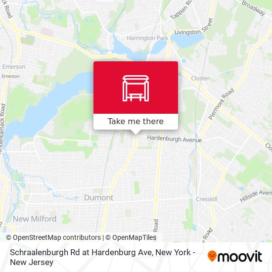 Mapa de Schraalenburgh Rd at Hardenburg Ave