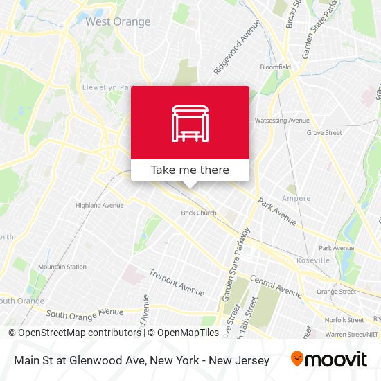 Mapa de Main St at Glenwood Ave