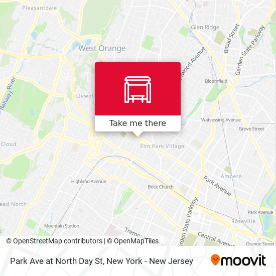 Mapa de Park Ave at North Day St