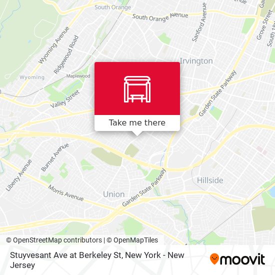 Mapa de Stuyvesant Ave at Berkeley St