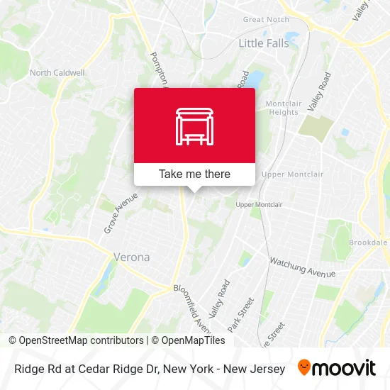 Ridge Rd at Cedar Ridge Dr map