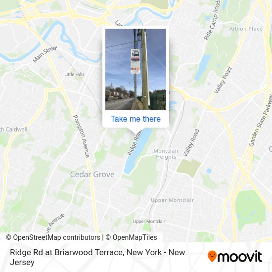 Ridge Rd at Briarwood Terrace map
