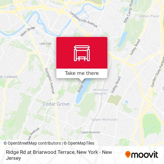 Ridge Rd at Briarwood Terrace map