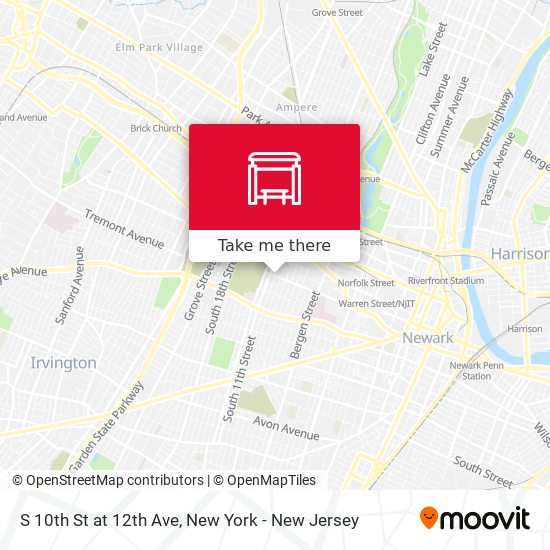 Mapa de S 10th St at 12th Ave