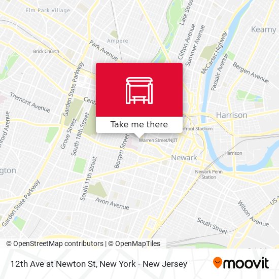 Mapa de 12th Ave at Newton St