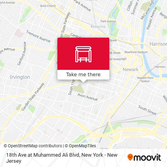 18th Ave at Muhammed Ali Blvd map