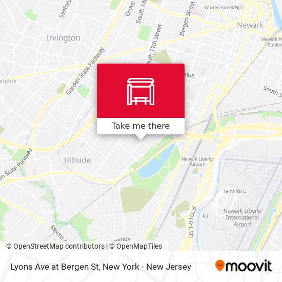 Mapa de Lyons Ave at Bergen St