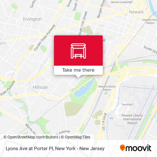 Mapa de Lyons Ave at Porter Pl