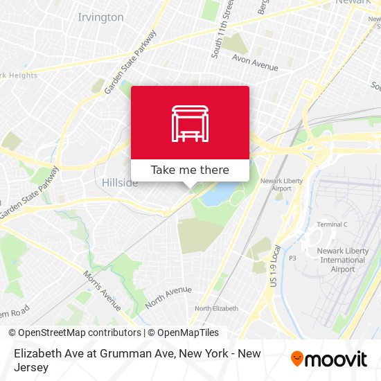 Mapa de Elizabeth Ave at Grumman Ave