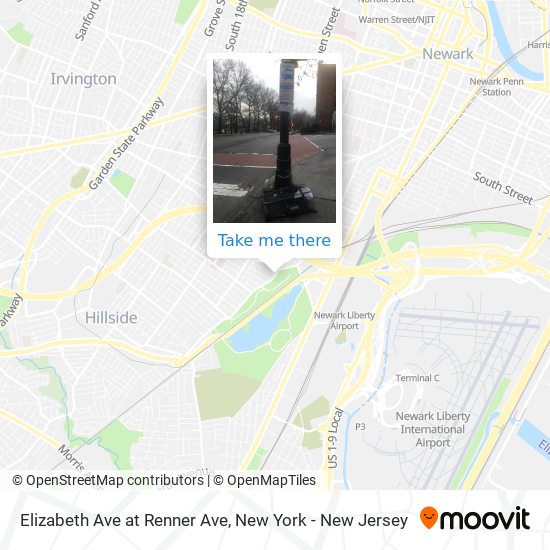 Elizabeth Ave at Renner Ave map