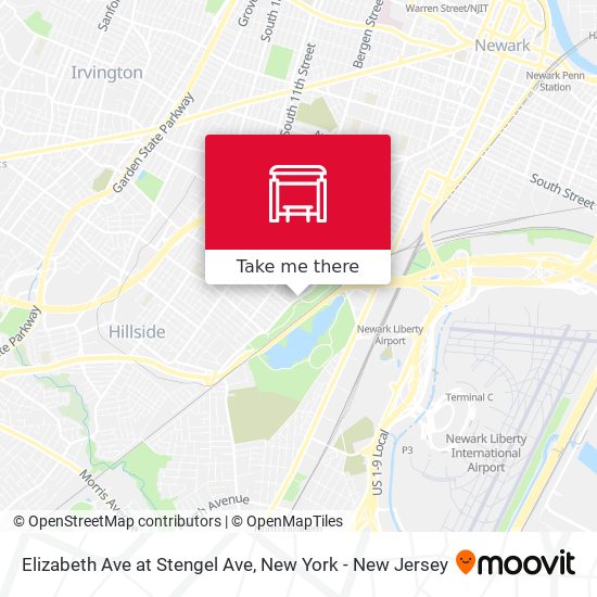 Elizabeth Ave at Stengel Ave map