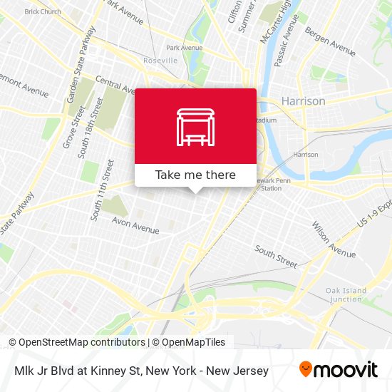 Mapa de Mlk Jr Blvd at Kinney St