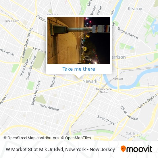 Mapa de W Market St at Mlk Jr Blvd