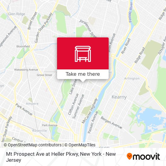 Mapa de Mt Prospect Ave at Heller Pkwy