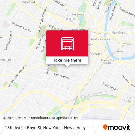 Mapa de 18th Ave at Boyd St