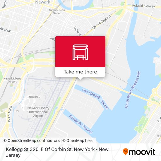 Kellogg St 320' E Of Corbin St map