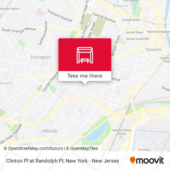 Mapa de Clinton Pl at Randolph Pl