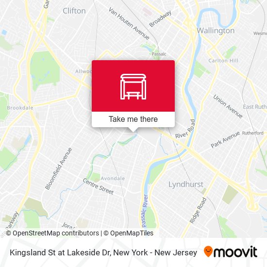 Mapa de Kingsland St at Lakeside Dr