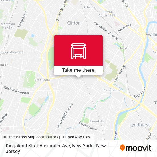 Mapa de Kingsland St at Alexander Ave