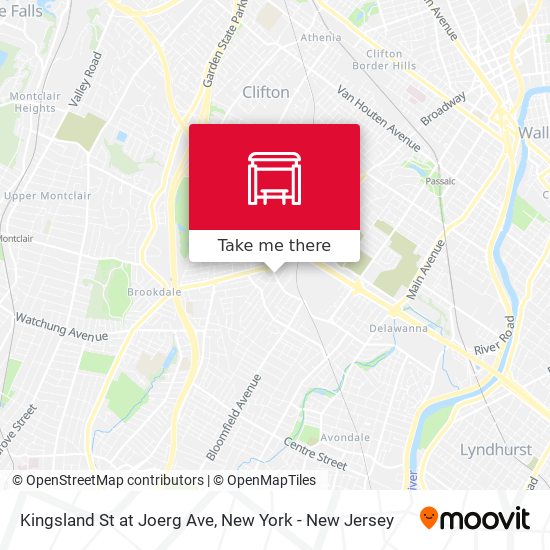 Kingsland St at Joerg Ave map