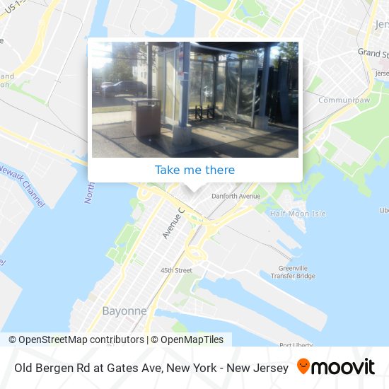 Mapa de Old Bergen Rd at Gates Ave